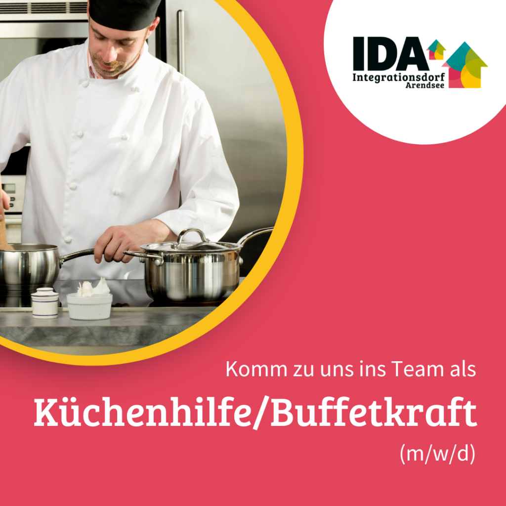 Stellenanzeige Küchenhilfe Buffetkraft
